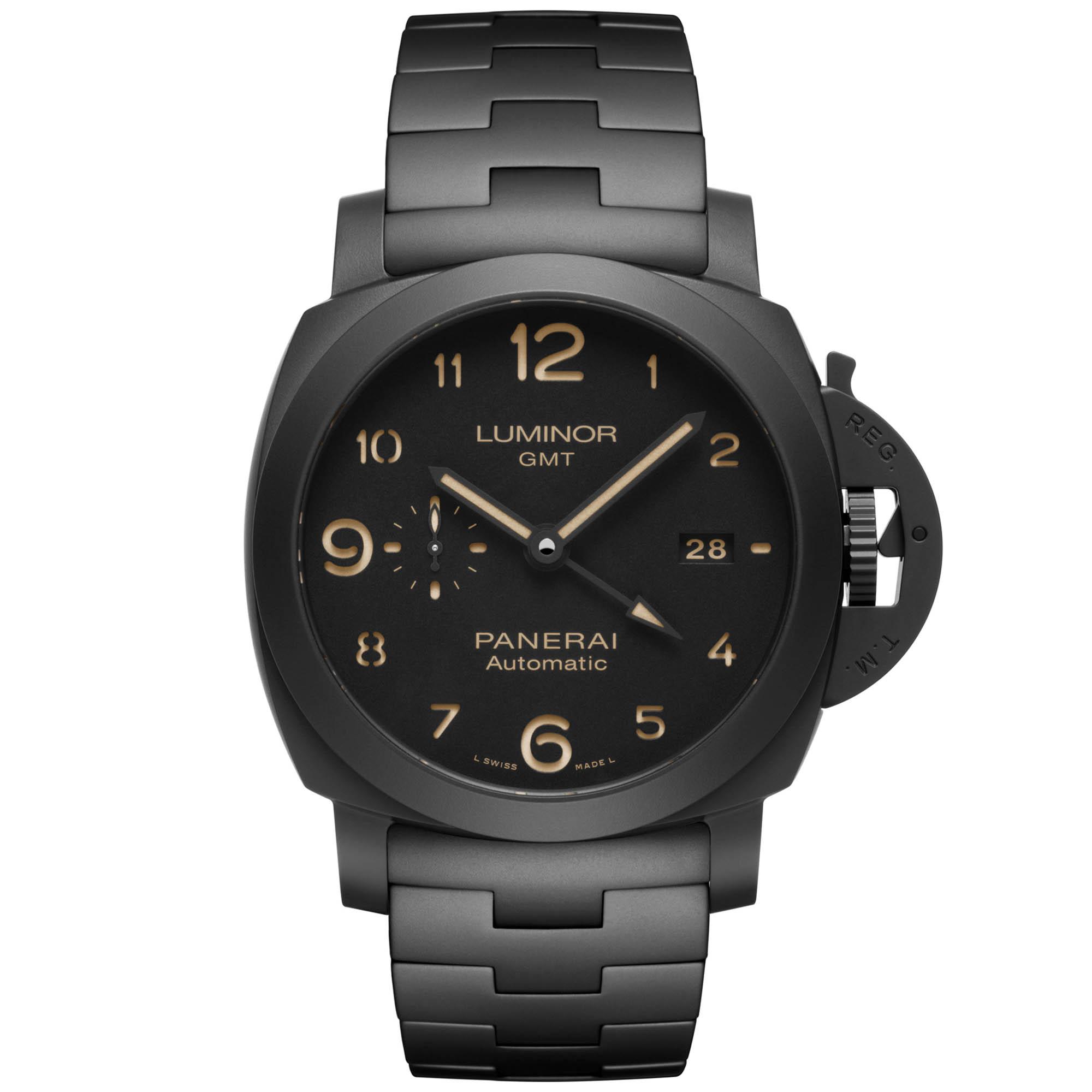 Panerai Tuttonero Luminor 1950 3 Days GMT Automatic Ceramica