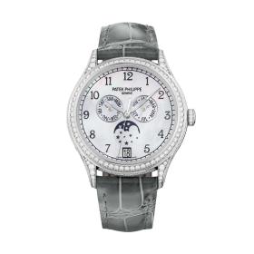 Damenuhr, Patek Philippe Jahreskalender Mondphasen 4948G-010