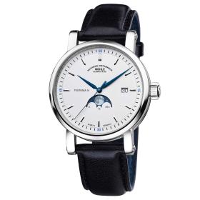 Herrenuhr, Mühle Glashütte Teutonia IV Mondphase M1-44-05-LB