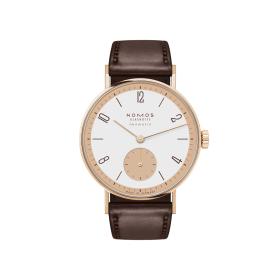 Damenuhr, NOMOS Glashütte Tangente Roségold neomatik – 175 Years Watchmaking Glashütte 160.S1