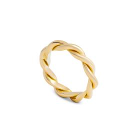 Gelbgold, Ringe, Grimaldo Corda Maxi Ring CO-RG03-02