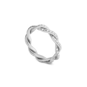 Weißgold, Ringe, Grimaldo Corda Maxi Ring CO-RG04WD-03