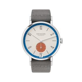 Unisex, NOMOS Glashütte Tangente 38 Datum Zirkus  179.S1