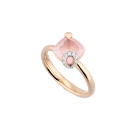 Roségold, Ringe, Grimaldo Centoundici Mini Ring 11-RG01QR-PW-01