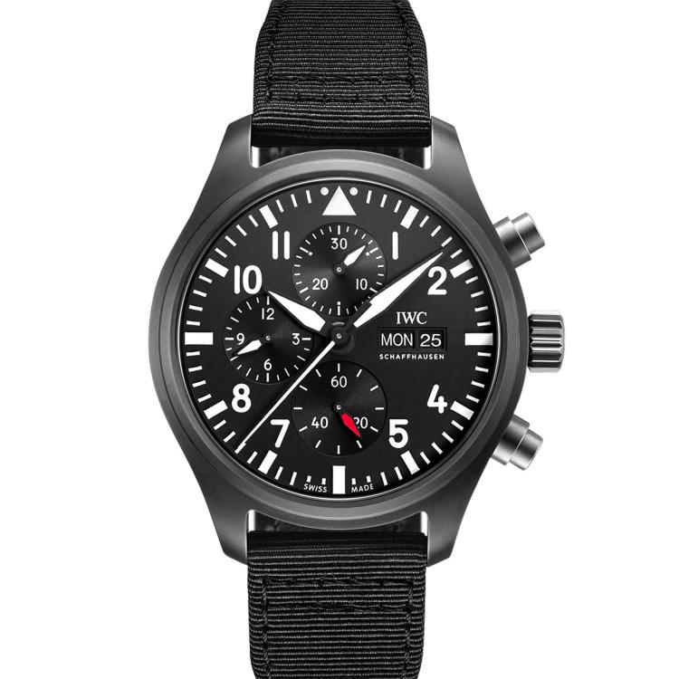 Herrenuhr, Automatik,  IWC PILOT’S WATCH CHRONOGRAPH TOP GUN 