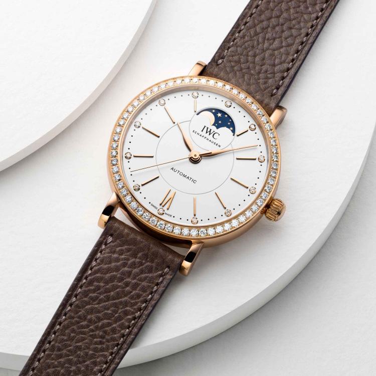 IWC PORTOFINO AUTOMATIC MOON PHASE 37 - Bild 6 