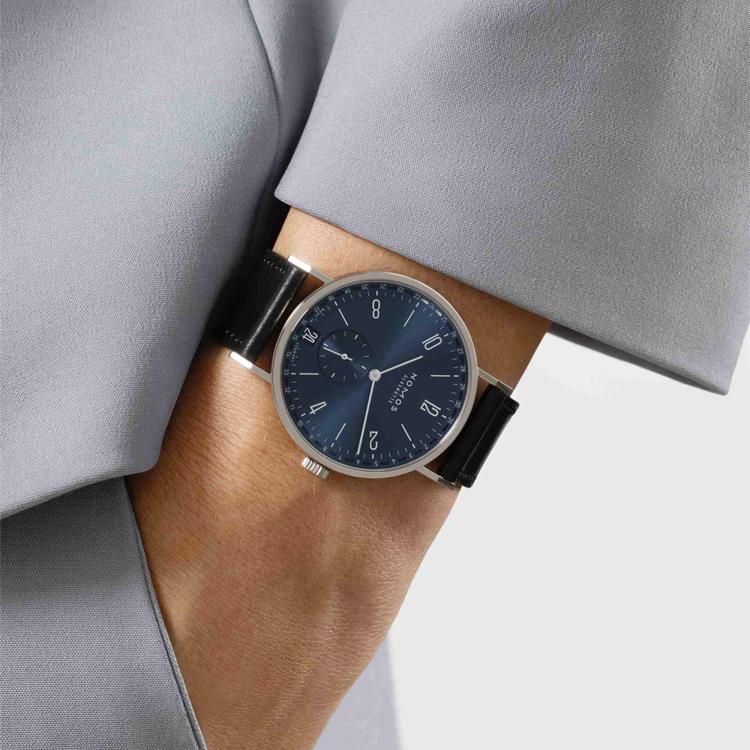 NOMOS Glashütte Tangente 2date blau - Bild 5 