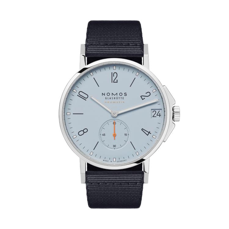 Unisex, Automatik,  NOMOS Glashütte Ahoi neomatik 38 Datum sky 