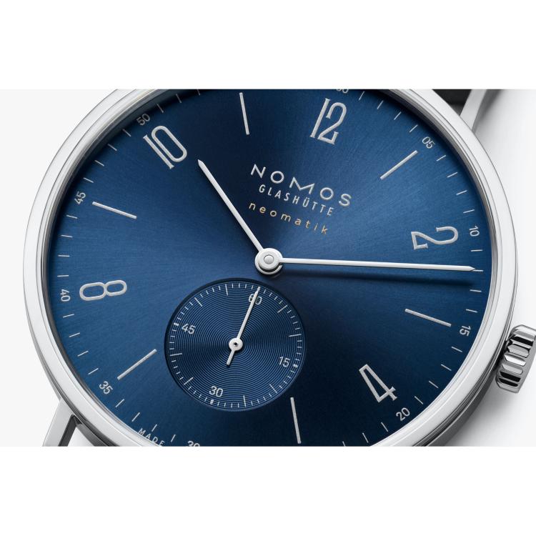 NOMOS Glashütte Tangente neomatik 39 blaugold - Bild 3 