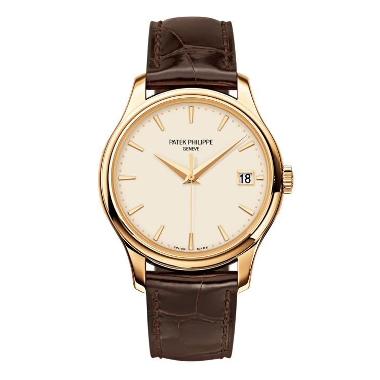 Unisex, Automatik,  Patek Philippe Calatrava Datum Zentralsekunde 