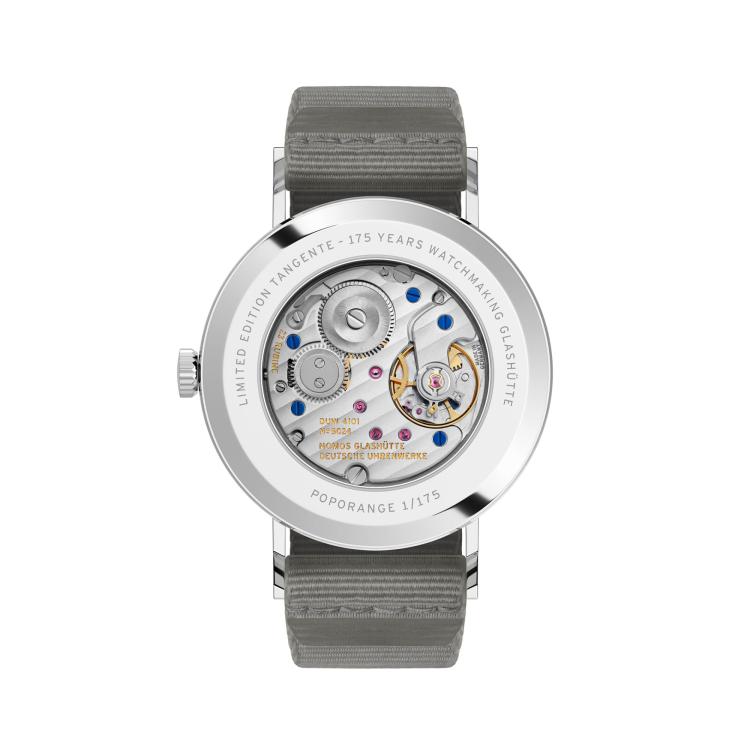 NOMOS Glashütte Tangente 38 Datum Poporange  - Bild 2 