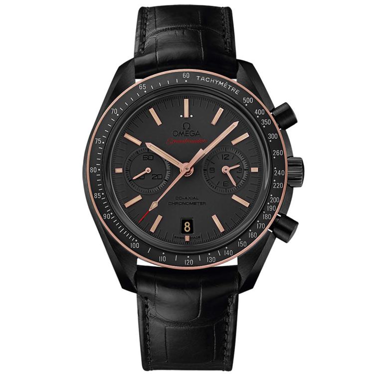 Herrenuhr, Automatik,  Omega Speedmaster Dark Side of the Moon 