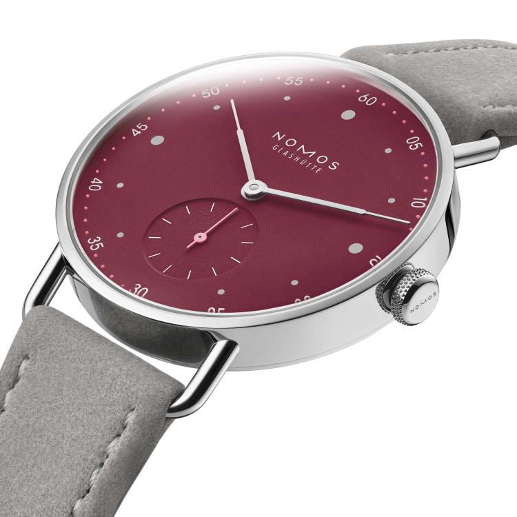 NOMOS Glashütte Metro 33 muted red - Bild 4 