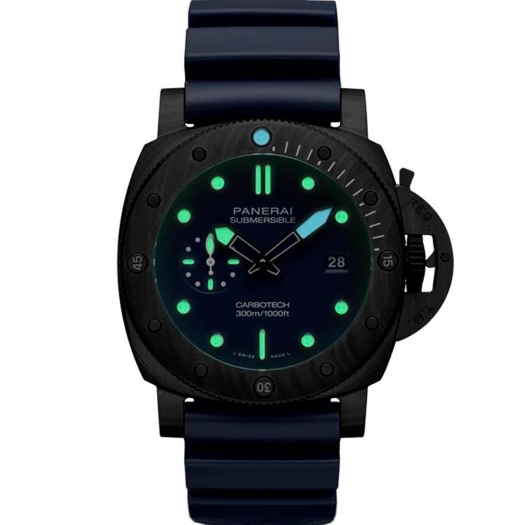 Panerai Submersible QuarantaQuattro Carbotech™ Blu Abisso - Bild 3 