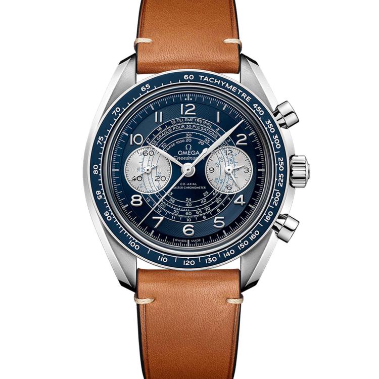 Herrenuhr, Handaufzug,  Omega Speedmaster Chronoscope 