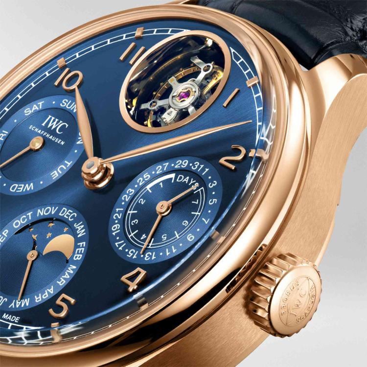 IWC PORTUGIESER PERPETUAL CALENDAR TOURBILLON - Bild 7 