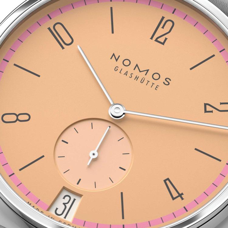 NOMOS Glashütte Tangente 38 Datum Pastell  - Bild 5 