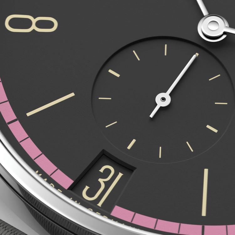 NOMOS Glashütte Tangente 38 Datum Tiefseegrau  - Bild 6 