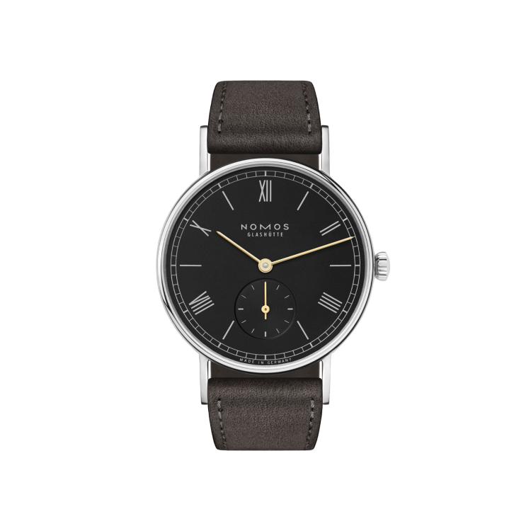 Damenuhr, Handaufzug,  NOMOS Glashütte Ludwig 33 noir 