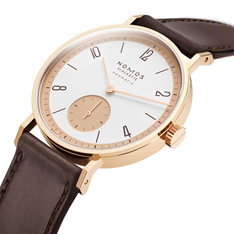 NOMOS Glashütte Tangente Roségold neomatik – 175 Years Watchmaking Glashütte - Bild 5 