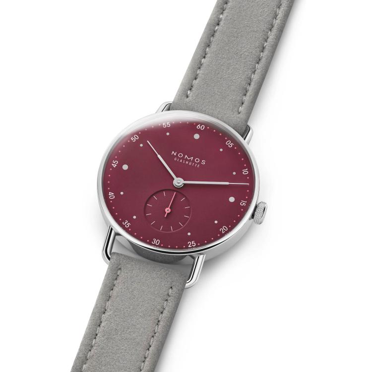 NOMOS Glashütte Metro 33 muted red - Bild 5 