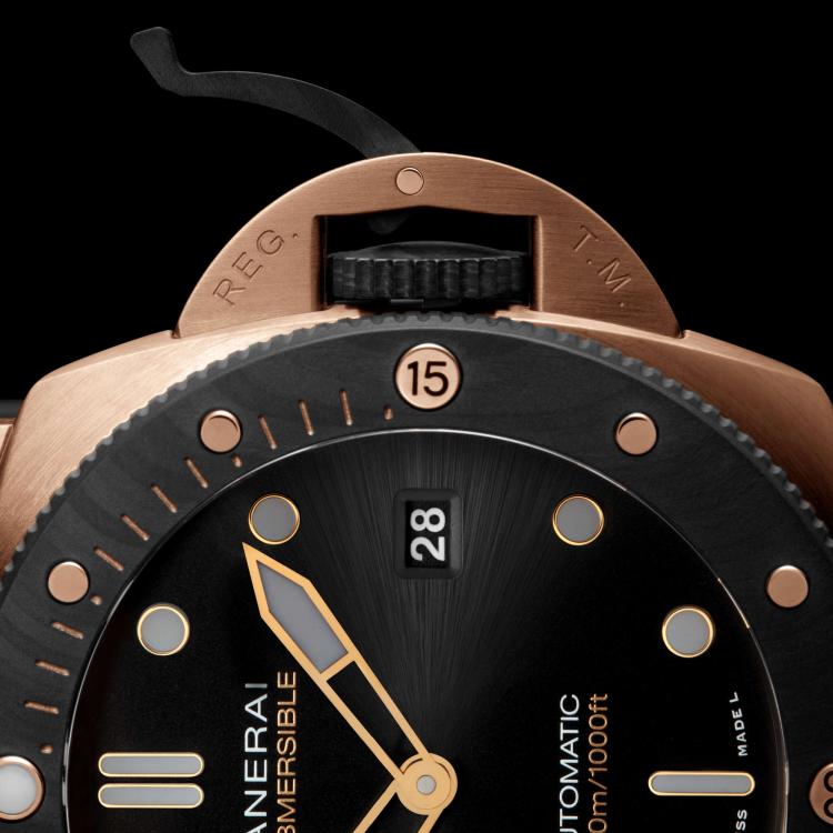 Panerai Submersible QuarantaQuattro Goldtech™ OroCarbo - Bild 4 