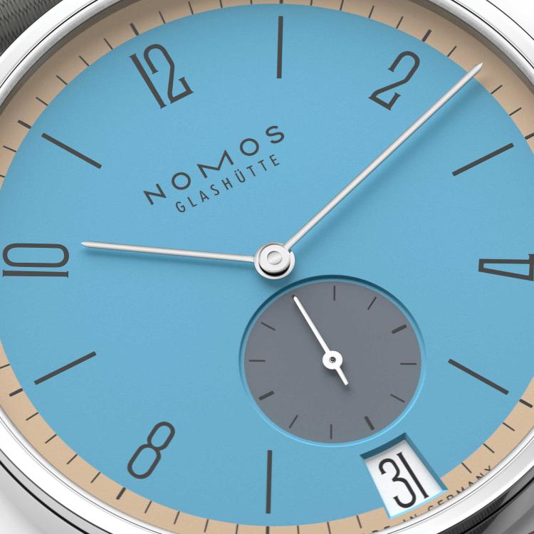 NOMOS Glashütte Tangente 38 Datum Delfin  - Bild 5 