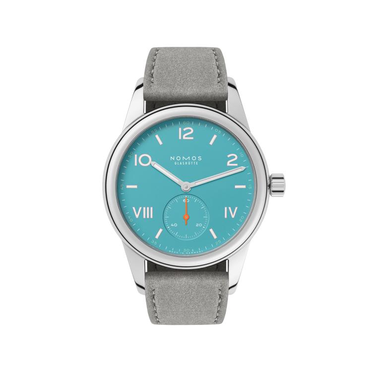 Unisex, Handaufzug,  NOMOS Glashütte Nomos Campus Endless Blue 