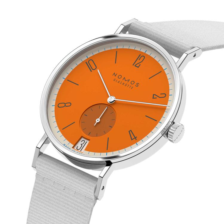 NOMOS Glashütte Tangente 38 Datum Boje  - Bild 7 