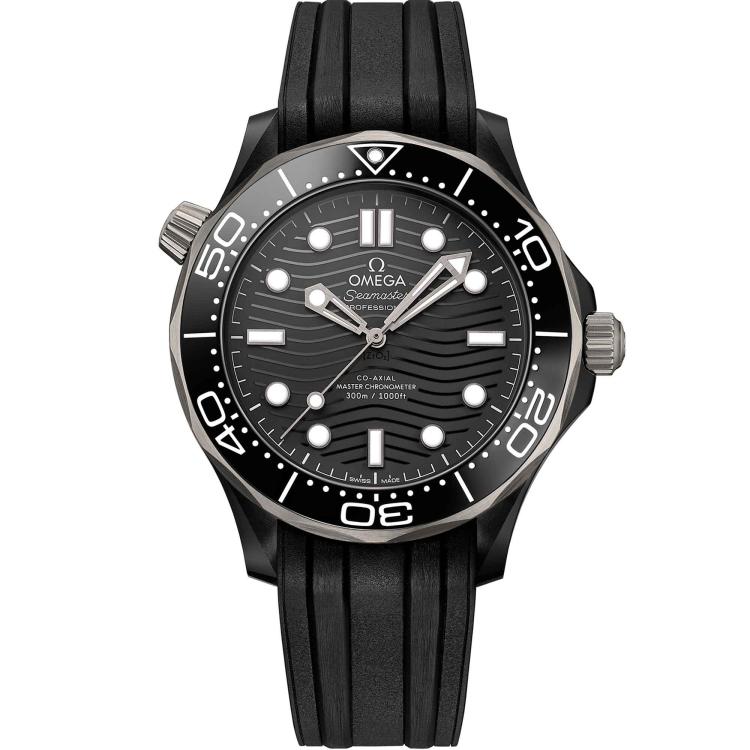 Herrenuhr, Automatik,  Omega Seamaster Diver 300M 