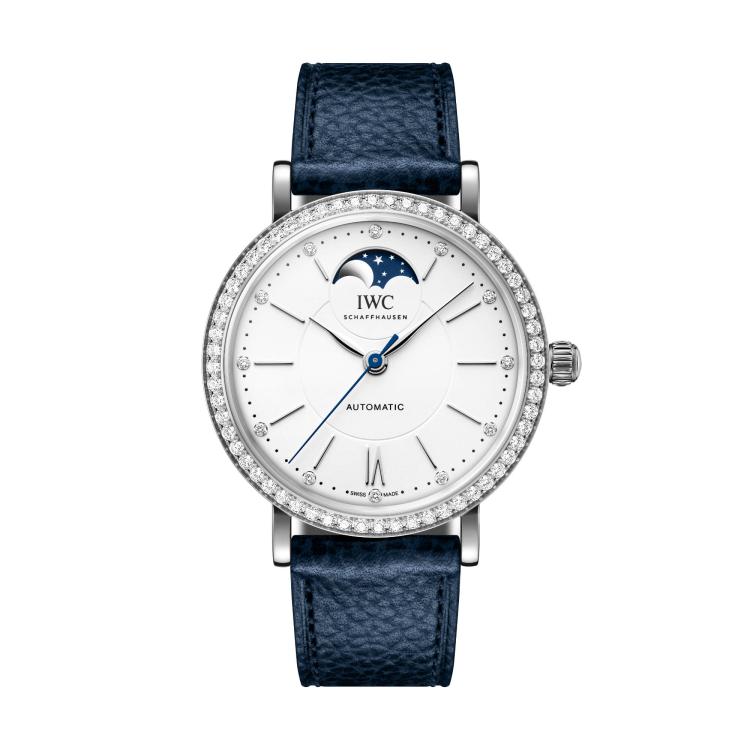 Damenuhr, Automatik,  IWC PORTOFINO AUTOMATIC MOON PHASE 37 