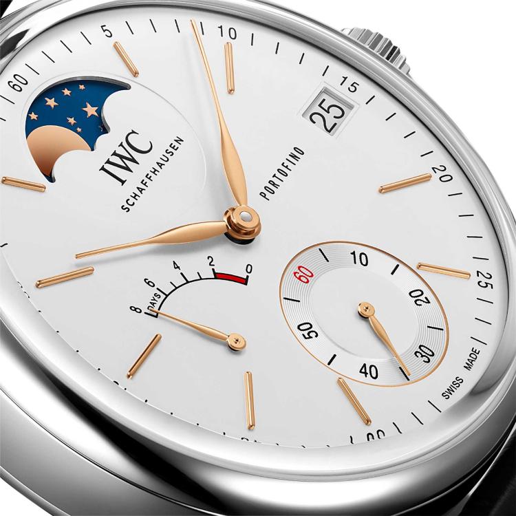 IWC PORTOFINO HAND-WOUND MOON PHASE - Bild 4 