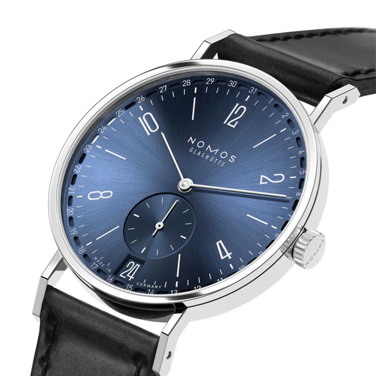 NOMOS Glashütte Tangente 2date blau - Bild 4 