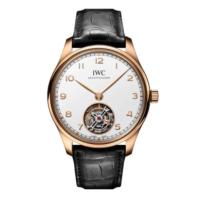 Unisex, Handaufzug,  IWC PORTUGIESER HAND-WOUND TOURBILLON 