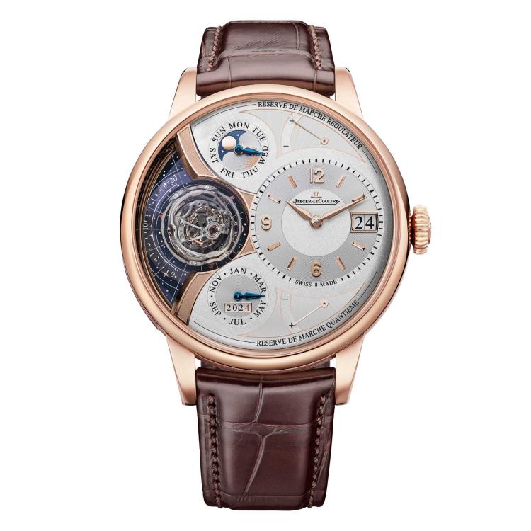 Herrenuhr, Handaufzug,  Jaeger-LeCoultre Duometre Heliotourbillon Perpetual 