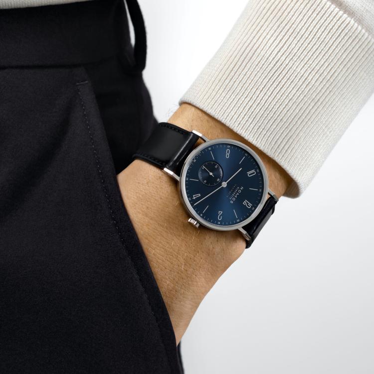 NOMOS Glashütte Tangente neomatik 39 blaugold - Bild 6 