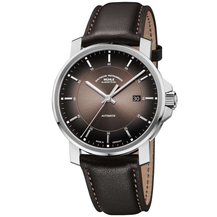 Unisex, Automatik,  Mühle Glashütte 29er Casual Samtbraun 