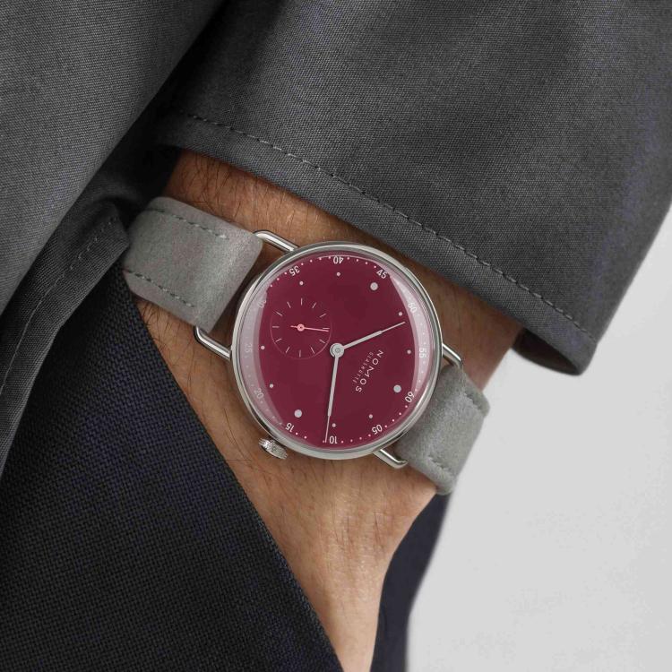 NOMOS Glashütte Metro 33 muted red - Bild 9 