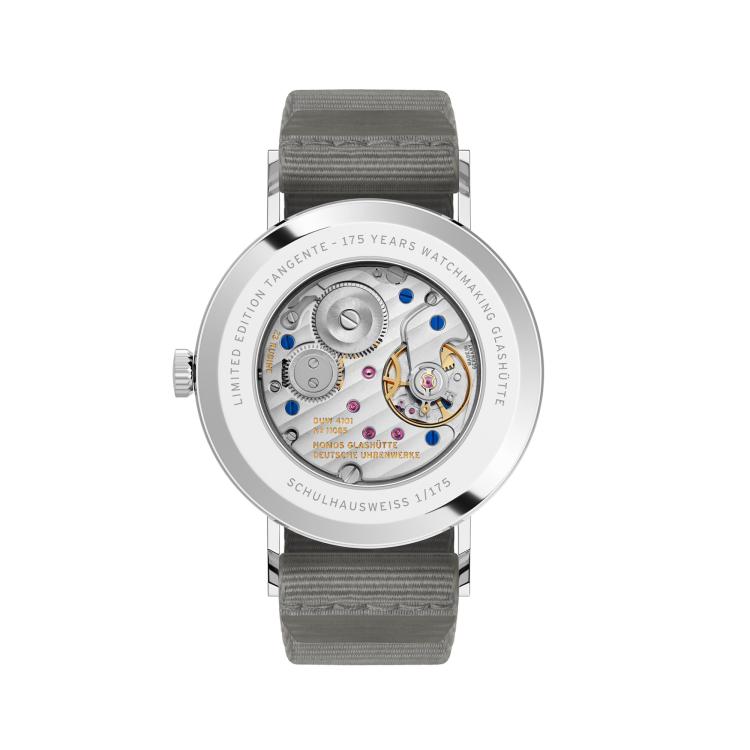 NOMOS Glashütte Tangente 38 Datum Schulhausweiß  - Bild 2 