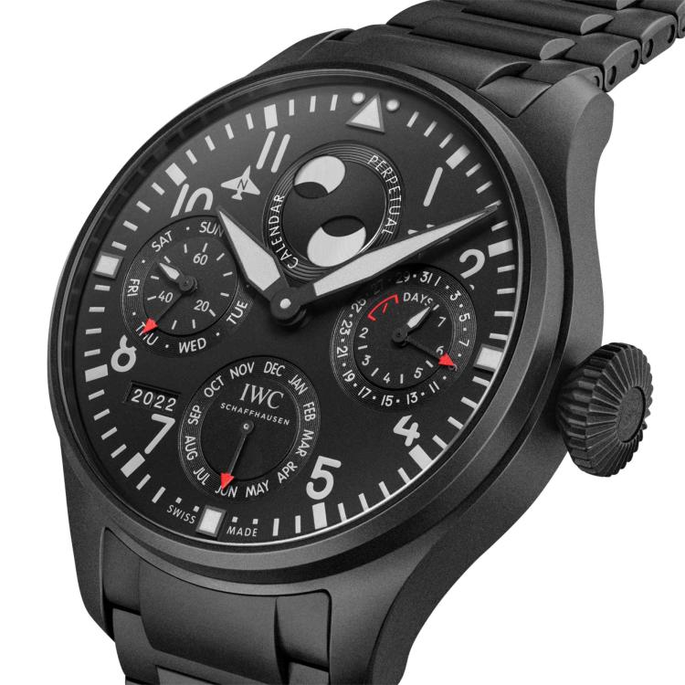 IWC BIG PILOT’S WATCH PERPETUAL CALENDAR TOP GUN CERATANIUM® - Bild 3 