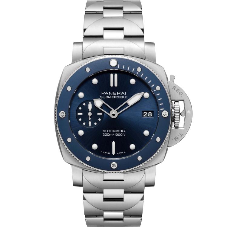 Unisex, Automatik,  Panerai Submersible Blu Notte 