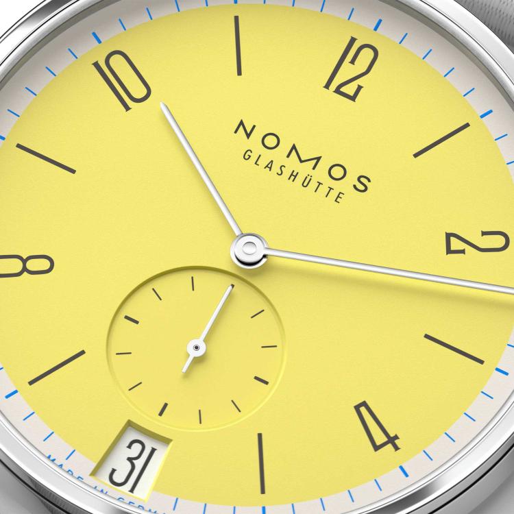 NOMOS Glashütte Tangente 38 Datum Kanari  - Bild 5 