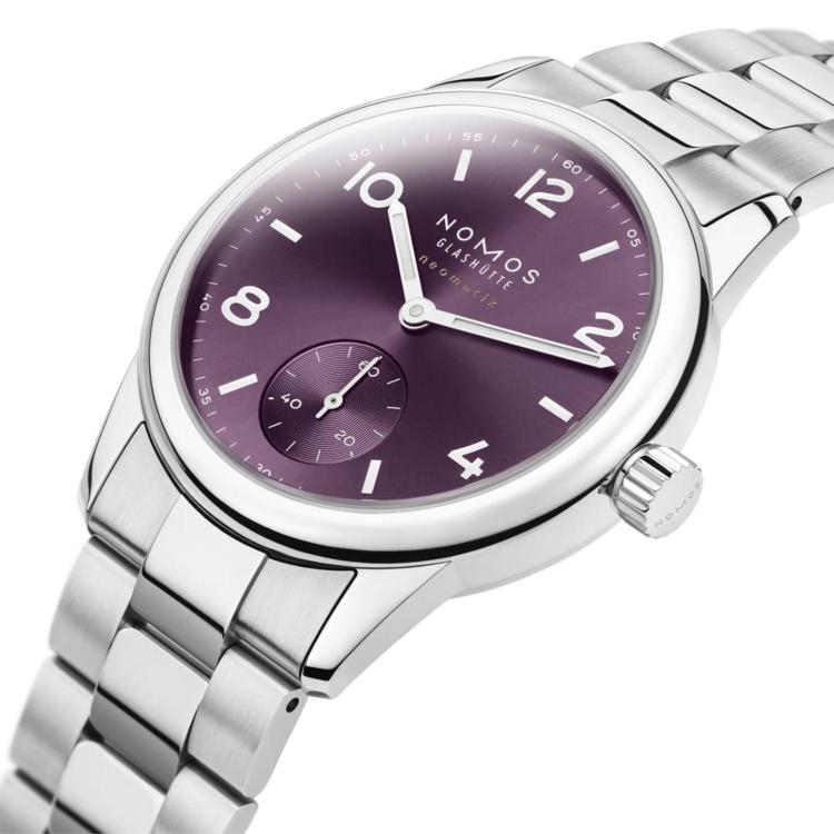 NOMOS Glashütte Club Sport Neomatik 34 Purple - Bild 3 