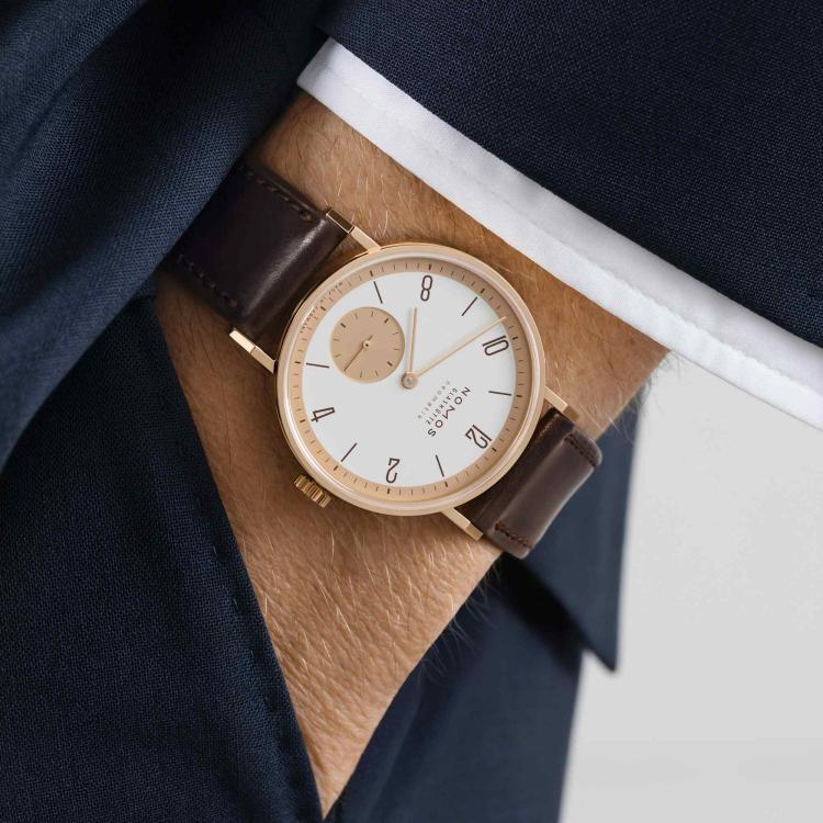 NOMOS Glashütte Tangente Roségold neomatik – 175 Years Watchmaking Glashütte - Bild 11 