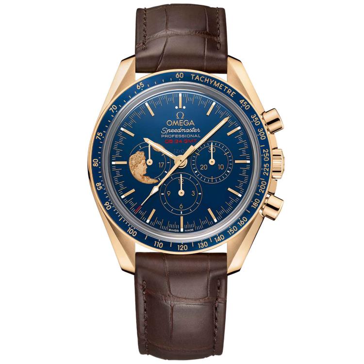 Unisex, Handaufzug,  Omega Speedmaster Mondphase 