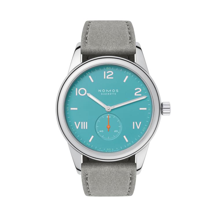 Unisex, Handaufzug,  NOMOS Glashütte Nomos Campus 38 Endless Blue 