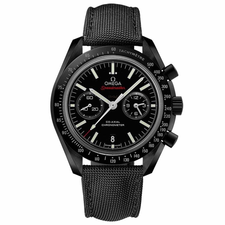 Herrenuhr, Automatik,  Omega Speedmaster Dark Side of the Moon 