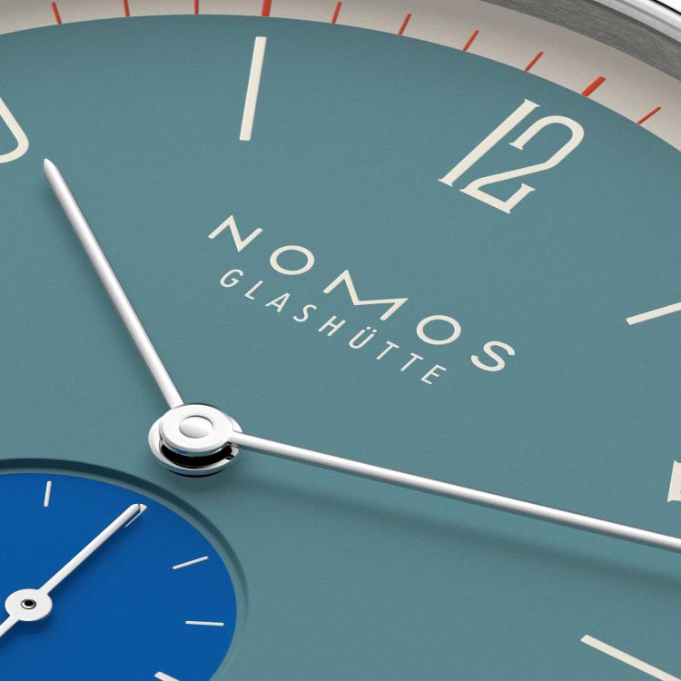 NOMOS Glashütte Tangente 38 Datum Super Sardine  - Bild 5 