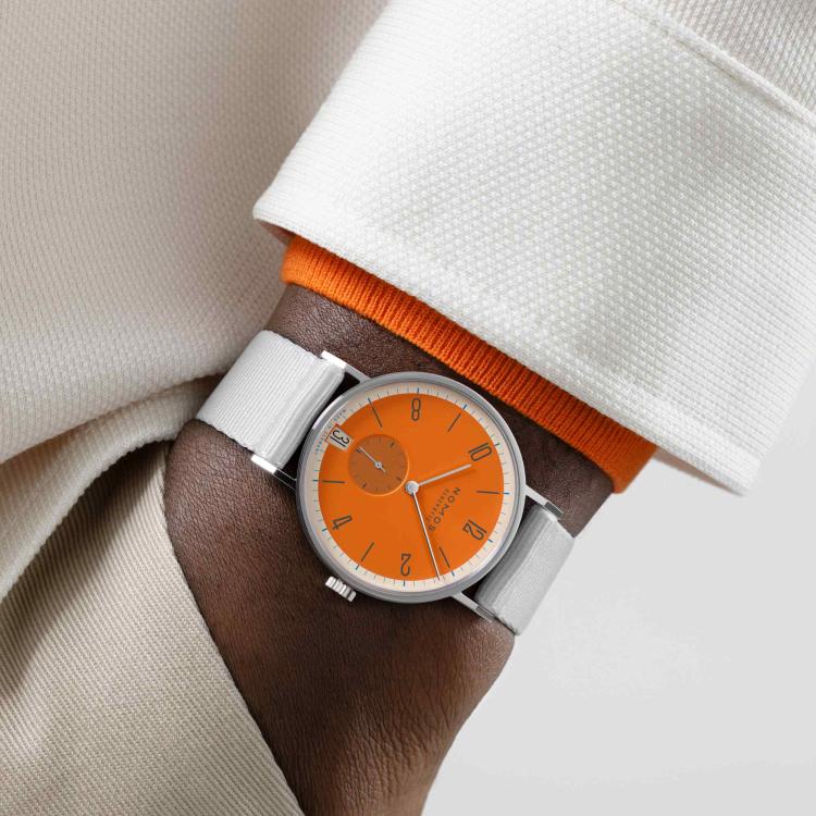 NOMOS Glashütte Tangente 38 Datum Boje  - Bild 8 