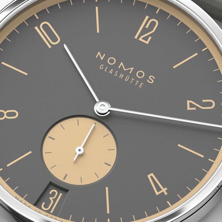 NOMOS Glashütte Tangente 38 Datum Haifischgrau  - Bild 5 